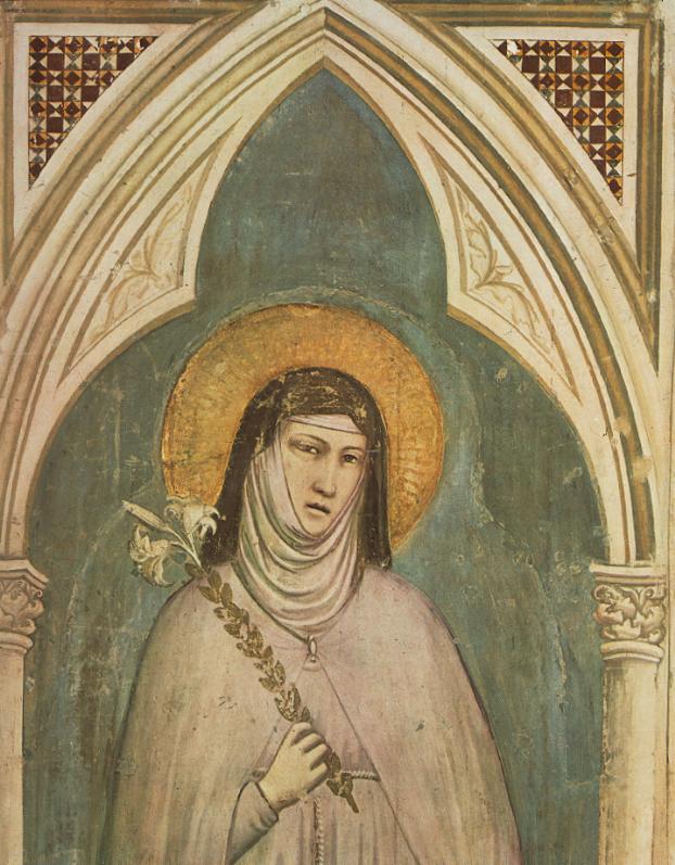 fresco_depicting_clare_of_assisi_holding_a_lily